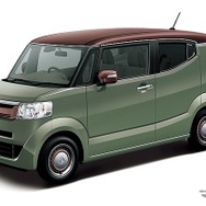 ホンダ N-BOXスラッシュ G・L ノヴァカントリースタイル（アッシュグリーン・メタリック＆ブラウン）