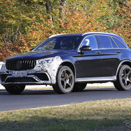メルセデス AMG GLC63 改良新型 スクープ写真