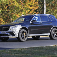 メルセデス AMG GLC63 改良新型 スクープ写真