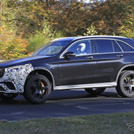 メルセデス AMG GLC63 改良新型 スクープ写真