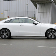 メルセデスベンツ Eクラスクーペ 改良新型 スクープ写真