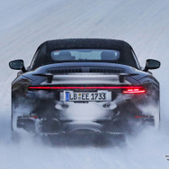 ポルシェ 911 ターボS カブリオレ（スクープ写真）