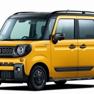 スズキ スペーシア ギア ハイブリッド XZハイブリッド XZターボ 全方位モニター用カメラパッケージ装着車（アクティブイエロー ガンメタリック 2トーンルーフ）