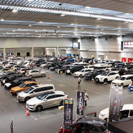 2018年7月に開催された『第4回ハイエンドカーオーディオコンテスト』の会場風景。