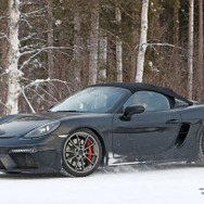 ポルシェ 718ボクスタースパイダー スクープ写真