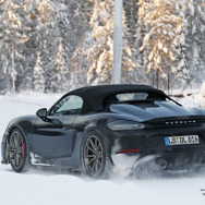 ポルシェ 718ボクスタースパイダー スクープ写真