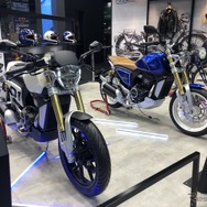 プジョーモーターサイクル『P2Xコンセプト』と『P2Xカフェレーサー・コンセプト』（パリモーターショー2018）