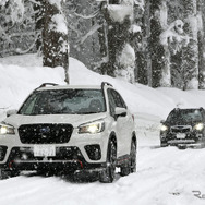 スバル フォレスター アドバンス（e-BOXER）でスバルAWDの故郷、山形を雪上ドライブ