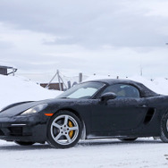 ポルシェ 718ボクスター 6気筒モデル スクープ写真