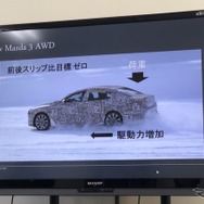 マツダ雪上試乗会