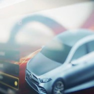 メルセデスAMG A35 セダンのティザーイメージ