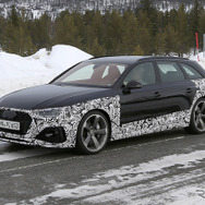 アウディ RS4アバント 改良新型（スクープ写真）