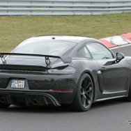 ポルシェ 718 ケイマン GT4 スクープ写真