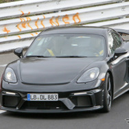 ポルシェ 718 ケイマン GT4 スクープ写真