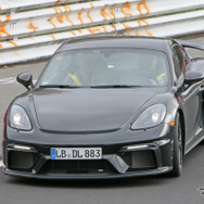 ポルシェ 718 ケイマン GT4 スクープ写真