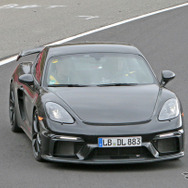 ポルシェ 718 ケイマン GT4 スクープ写真