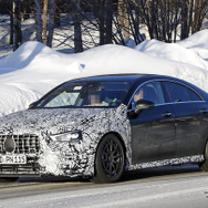メルセデス AMG CLA45 スクープ写真