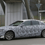 メルセデスベンツ Sクラス 次期型 スクープ写真