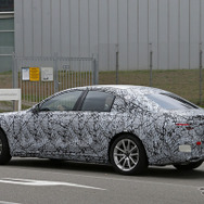 メルセデスベンツ Sクラス 次期型 スクープ写真