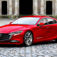 マツダ アテンザ改め「マツダ6」次期型の予想デザイン。FR化＆直6搭載の噂も？