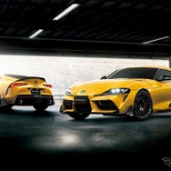 GRパーツを装着したスープラ新型