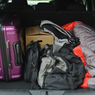 600リットル超という圧巻の荷室。長期旅行用の大型トランクを並べて4個搭載することも可能だろう。パリの空港タクシー車として人気なのも納得であった。