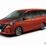 日産 セレナ（サンライズオレンジ/ダイヤモンドブラック）