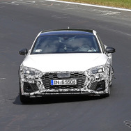 アウディ S5スポーツバック 改良新型スクープ写真
