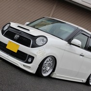 N-ONEの足まわりをエアサス化を実施することから始まったカスタム。オーディオにも力を入れ現在のスタイルへと進化した。