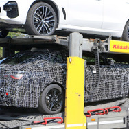 BMW 4シリーズ グランクーペ 開発車両スクープ写真