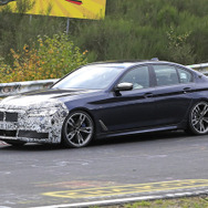 BMW 5シリーズ 改良モデル（LCI）プロトタイプ スクープ写真