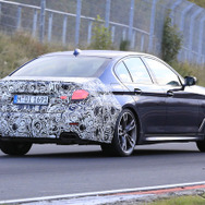 BMW 5シリーズ 改良モデル（LCI）プロトタイプ スクープ写真