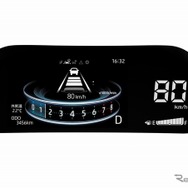 LEDデジタルスピードメーター＋7インチTFTカラー液晶ディスプレイ（マルチインフォメーションディスプレイ付）先進