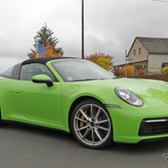 ポルシェ 911タルガ 開発車両（スクープ写真）