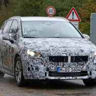 BMW 2シリーズアクティブツアラー 次期型プロトタイプ（スクープ写真）