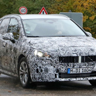 BMW 2シリーズアクティブツアラー 次期型プロトタイプ（スクープ写真）