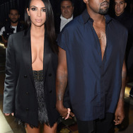 キム・カーダシアン＆カニエ・ウェスト-(C) Getty Images