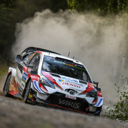 2019年ドライバーズ・チャンピオンに輝いたオット・タナック選手のヤリスWRC