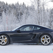 ポルシェ 718 ケイマン GTS 4.0 開発車両（スクープ写真）