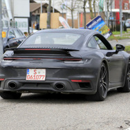 ポルシェ 911ターボS 新型プロトタイプ　（スクープ写真）
