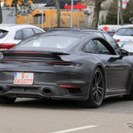 ポルシェ 911ターボS 新型プロトタイプ　（スクープ写真）