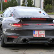 ポルシェ 911ターボS 新型プロトタイプ　（スクープ写真）