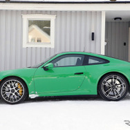 ポルシェ 911 GTS 新型プロトタイプ（スクープ写真）