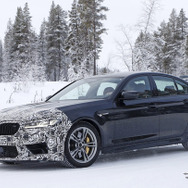 BMW M5 改良新型プロトタイプ スクープ写真