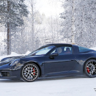 ポルシェ 911タルガ4 GTS 新型プロトタイプ（スクープ写真）