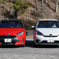 トヨタ ヤリスとホンダ フィット