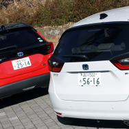 トヨタ ヤリスとホンダ フィット