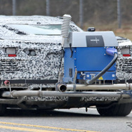シボレー コルベット PHEV 開発車両（スクープ写真）