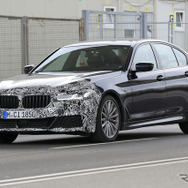 BMW 5シリーズ 改良新型プロトタイプ（スクープ写真）