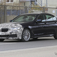 BMW 5シリーズ 改良新型プロトタイプ（スクープ写真）
